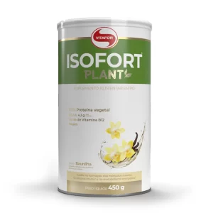 Isofort plant (proteína vegetal) Baunilha - 450g