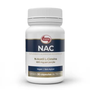 NAC (N Acetil Cisteína) - 30 cápsulas