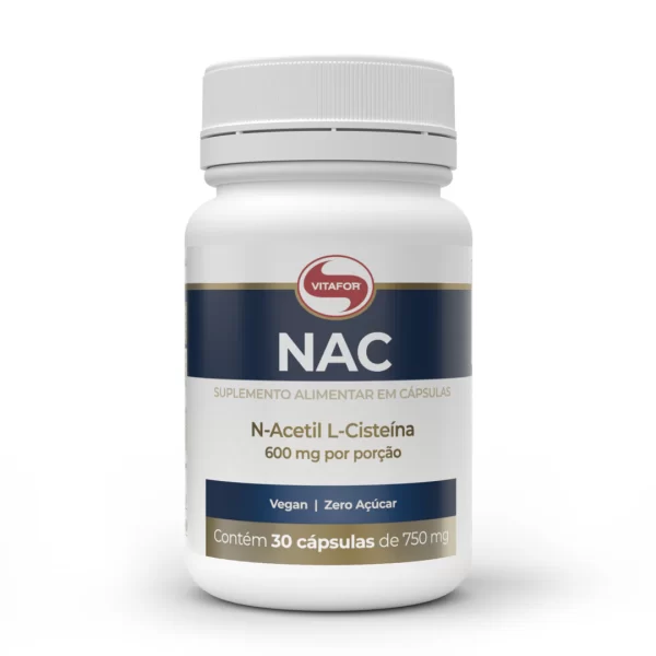 NAC (N Acetil Cisteína) - 30 cápsulas