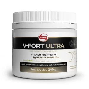 V-Fort (Pré-treino) com Beta Alanina (Limão) - 240g