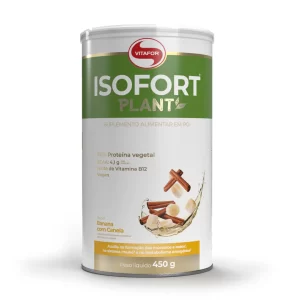 Isofort plant Banana com canela (proteína vegetal) - 450g