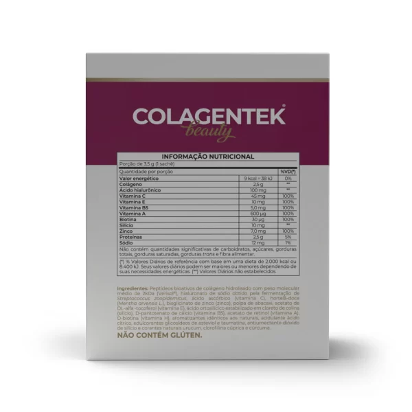 Colagentek beauty (Abacaxi com hortelã) - caixa - Image 2