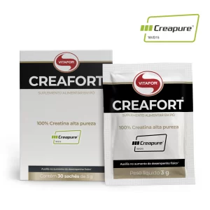 Creafort (Creapure) - Caixa com 30 sachês de 3g