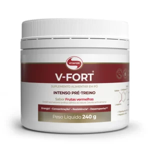 V-Fort (Pré-treino) - Pote 240g (Frutas Vermelhas)