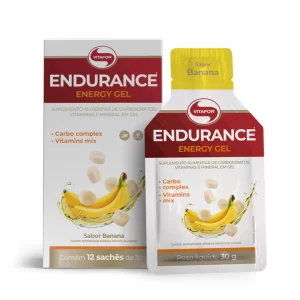 Endurance Energy gel (Banana) - Caixa com 12 sachês