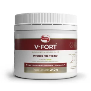 V-Fort (Pré-treino) - Pote de 240g (Limão)