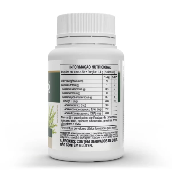 Omegafor Vegan - 60 cápsulas - Image 2