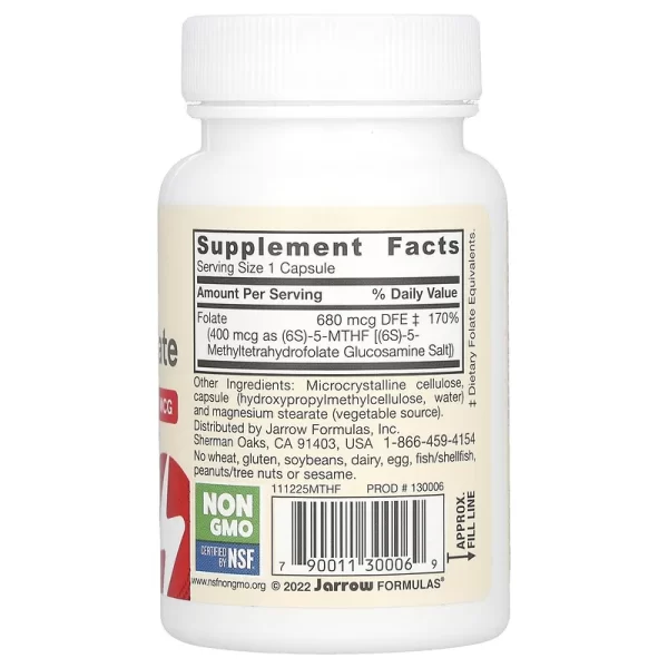 Methyl folate - 400mcg - Image 2