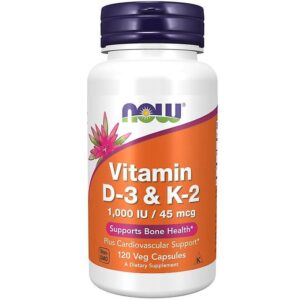 Vitamin D-3 & K-2 (120 capsules)